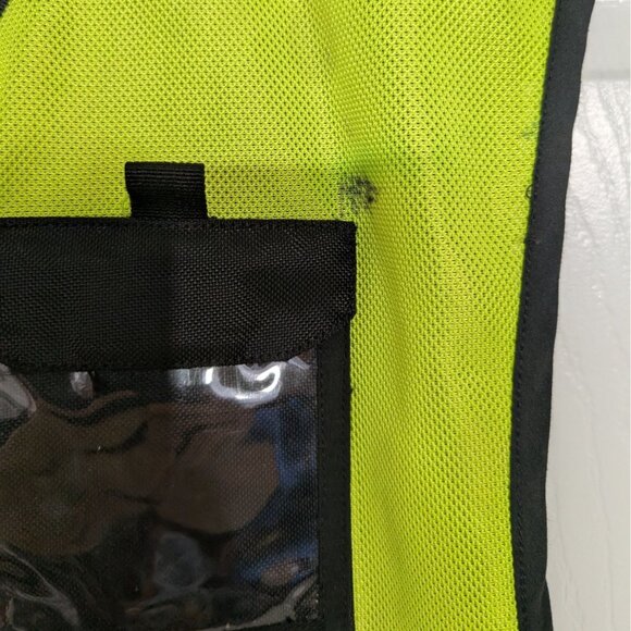 Bravo Victor Military Spec Hi Vis Motorcycle Vest Mens XL- 4XL Adjustable Sizing - Picture 3 of 13